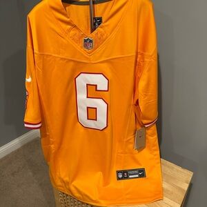 Baker Mayfield Tampa Bay Buccaneers Throwback Nike On Field Apparel Jersey